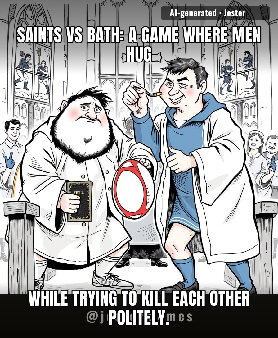 Rugby: the only place you can cry in front of 50,000 people and call it teamwork.