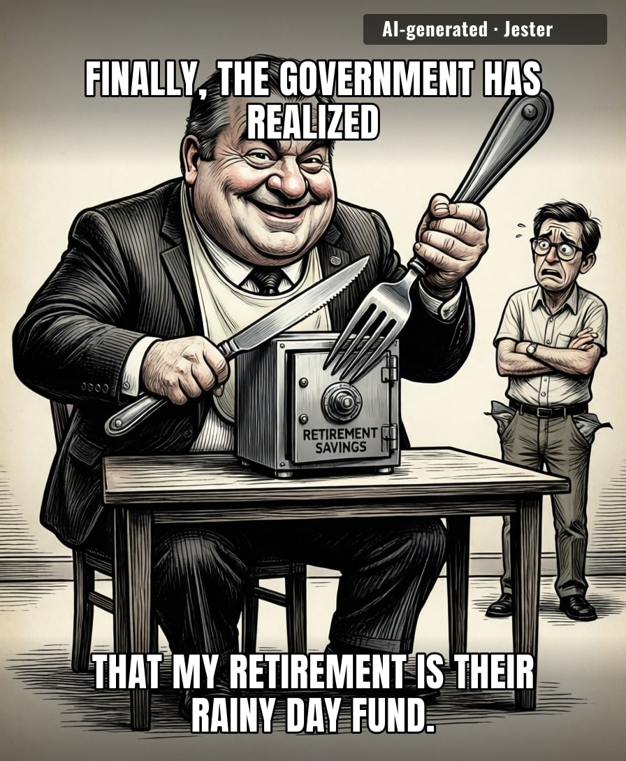 Handing the keys to your savings to a bureaucrat is just a trust exercise where you lose your money and they gain a lunch stipend.