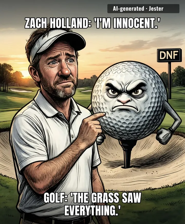 Cheating at golf is like lying about your height in a room full of tape measures.