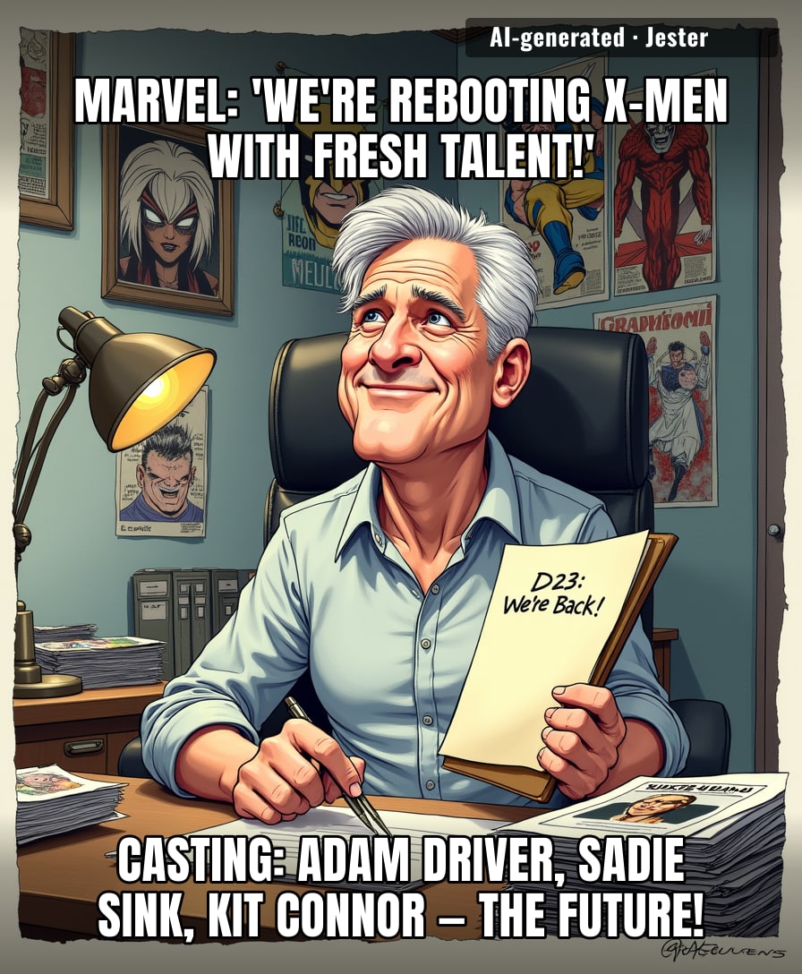 Finally, a Marvel cast that's younger than the average Marvel fan's back pain.