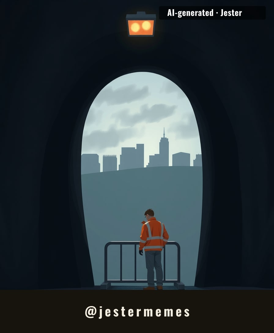 A city's vital artery severed in an instant, reminding us how fragile our daily routines are.