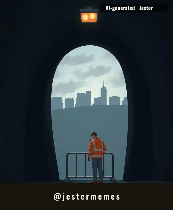 A city's vital artery severed in an instant, reminding us how fragile our daily routines are.