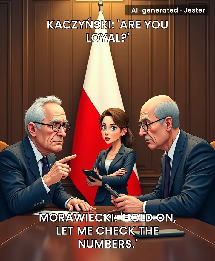 Morawiecki polling whether to leave PiS is like asking a GPS for directions to your own divorce.