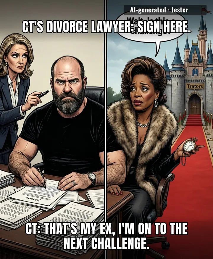 CT's only ever quit one competition, and it wasn't The Challenge—it was his marriage.