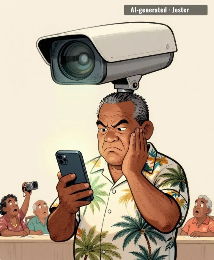 somewhere a relative is holding a camcorder and a grudge from 2005.