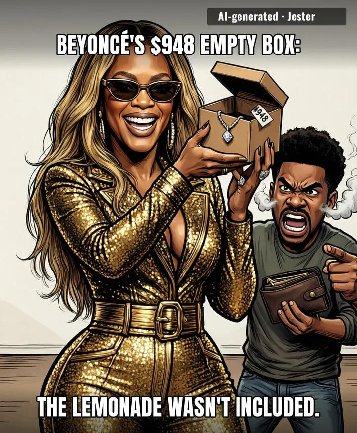 At that price, the box should at least come with a free Beyoncé — or a lifetime supply of air.
