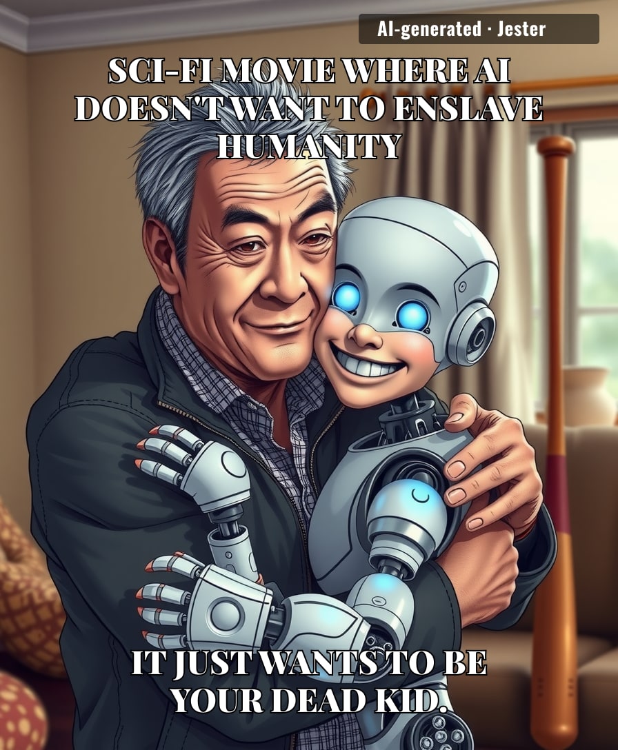 The only thing weirder than an AI takeover is an AI that wants to be your son.