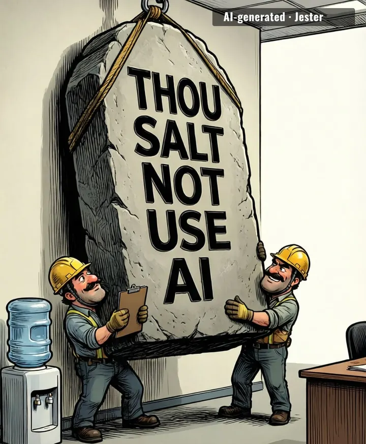 the first commandment of the church of HR.