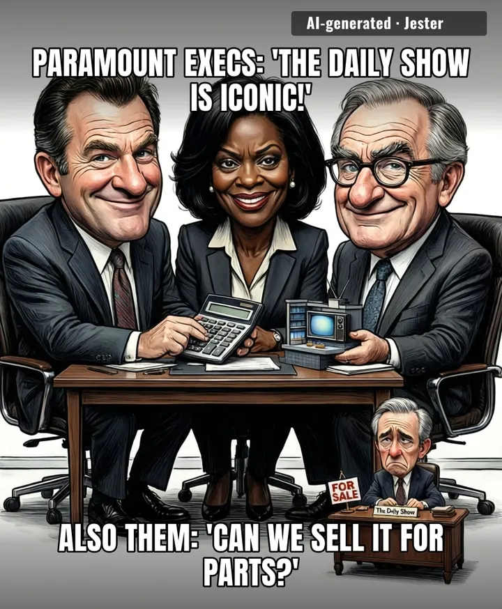 Paramount's plan for The Daily Show: rename it 'The Weekly Show' and air it on a Tuesday.