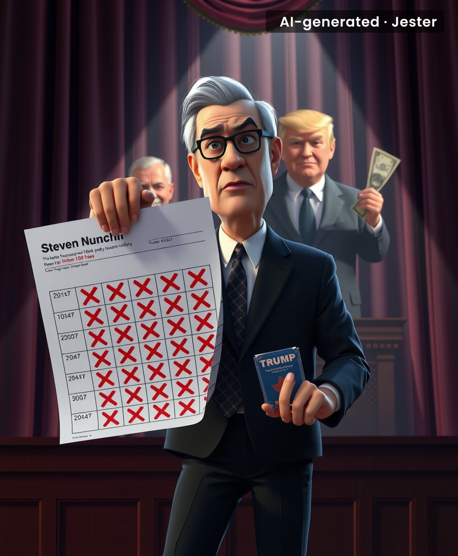 So the guy who's supposed to audit *you* can't even manage his own W-2s? Peak Trump administration vetting.