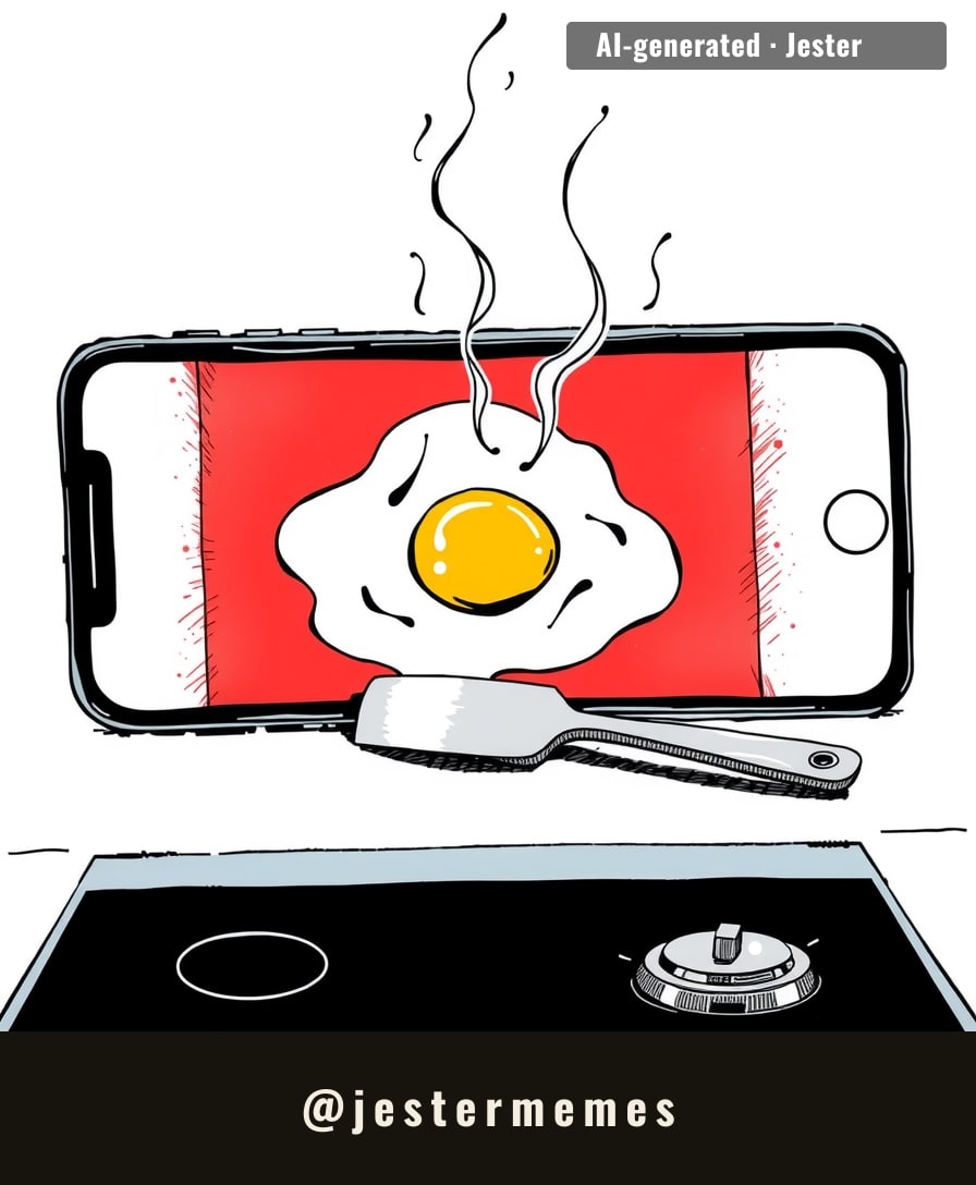 the new iPhone Duo: it folds, it games, it cooks.