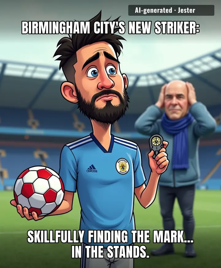 Birmingham City's recruitment policy: 'If he couldn't score at Anderlecht, imagine how hungry he'll be in the Championship!'