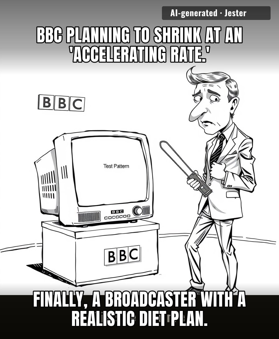 It’s hard to cut costs when you’re already spending millions of pounds on a PR firm to explain why there’s nothing left to watch.