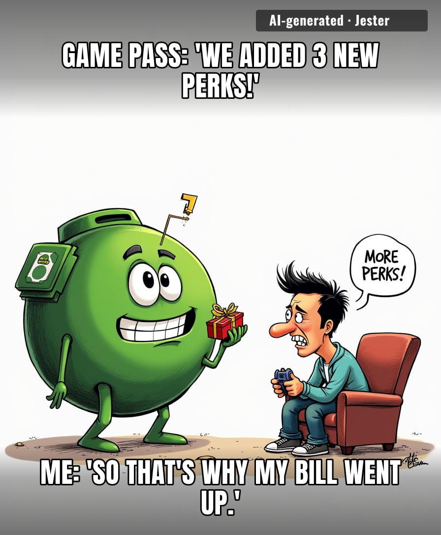Xbox really out here adding perks like a landlord adding amenities to justify the rent hike.