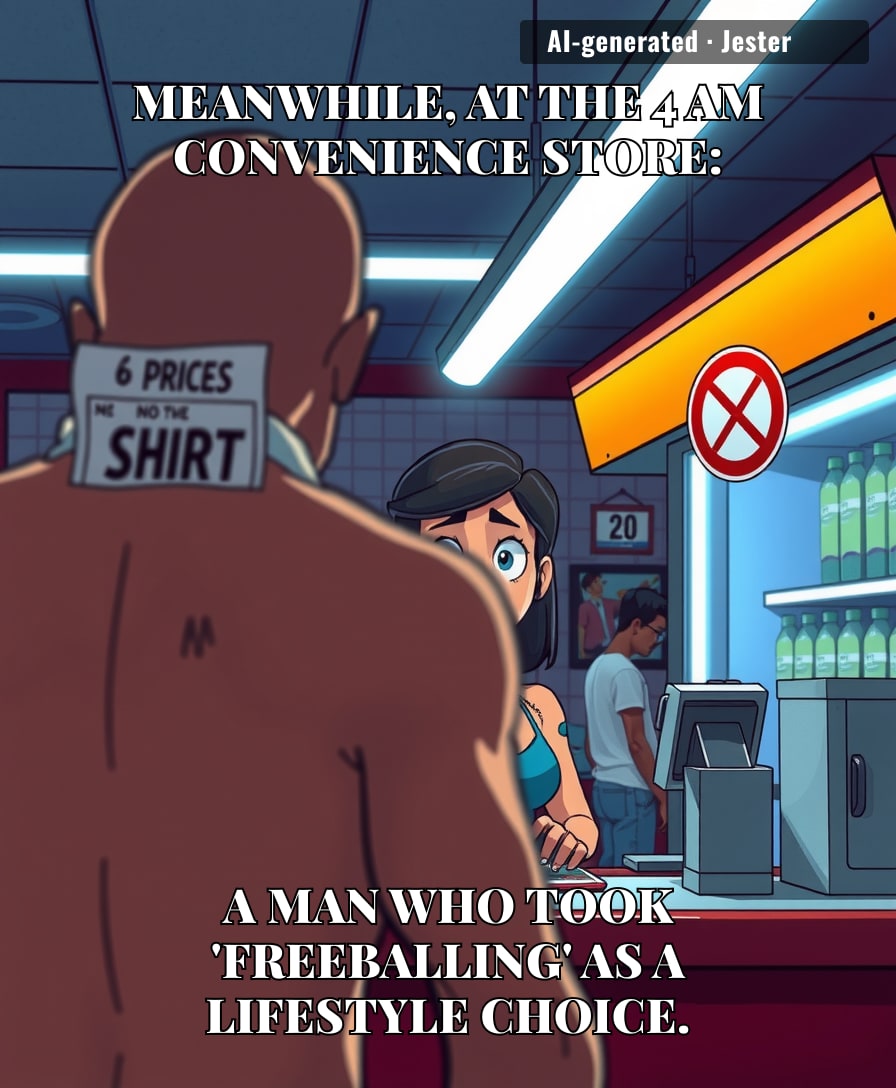 When your only defense is 'I'm nothing if not consistent,' you've already lost the argument — and your pants.