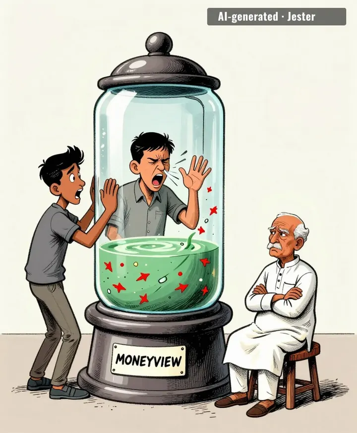 a live feed of everyone's money slowly leaving.