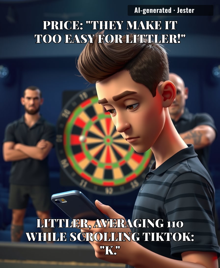 Luke Littler is so good he makes a World Matchplay final look like a casual Tuesday night at the pub.