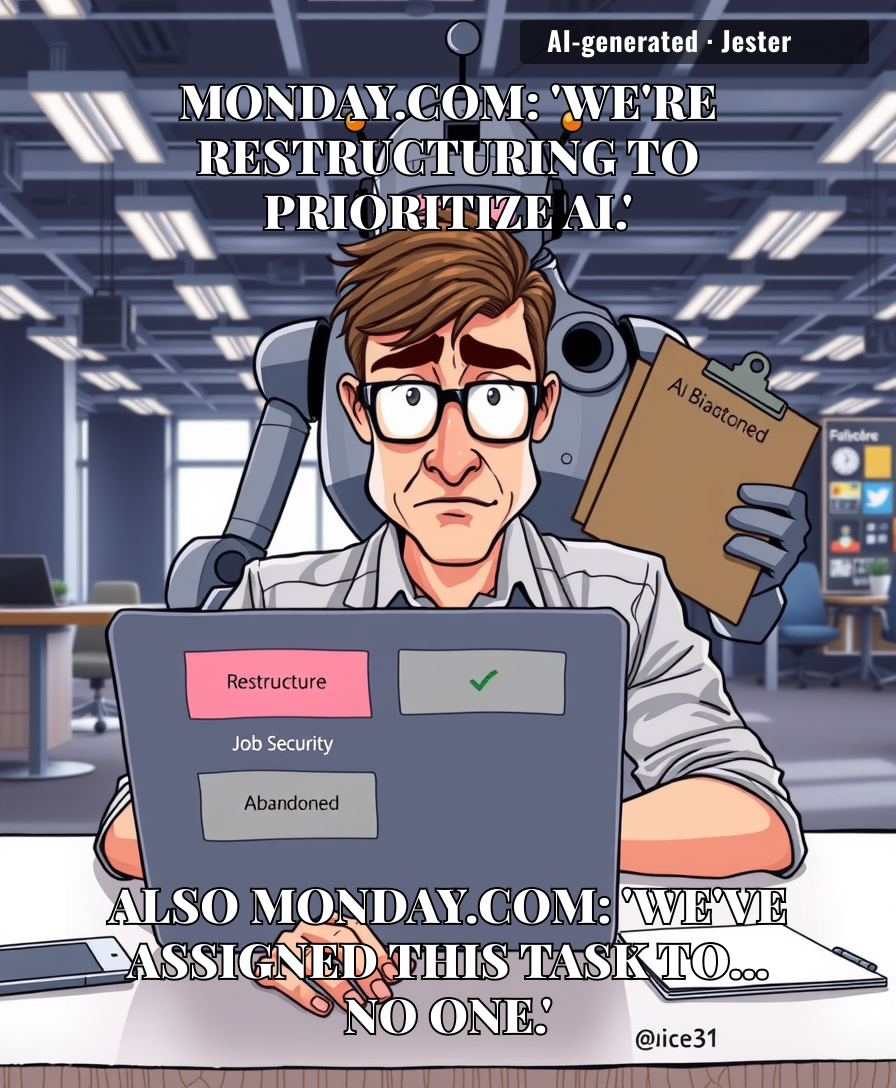 Monday.com just turned 630 employees into 'completed tasks' for their AI roadmap.