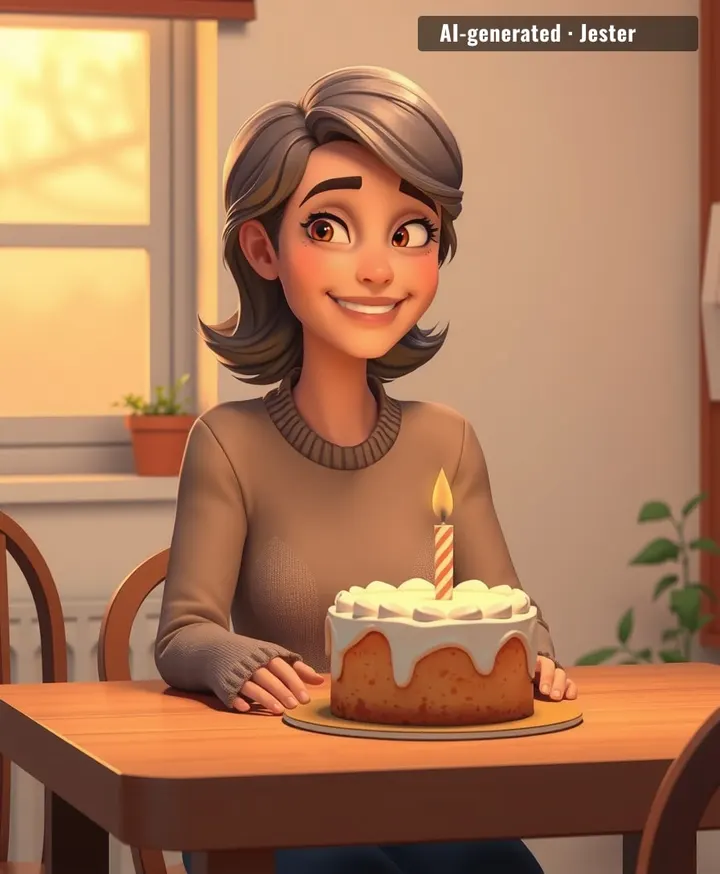 Street address: formerly 'wherever.' Now: 'kitchen table, cake first.'