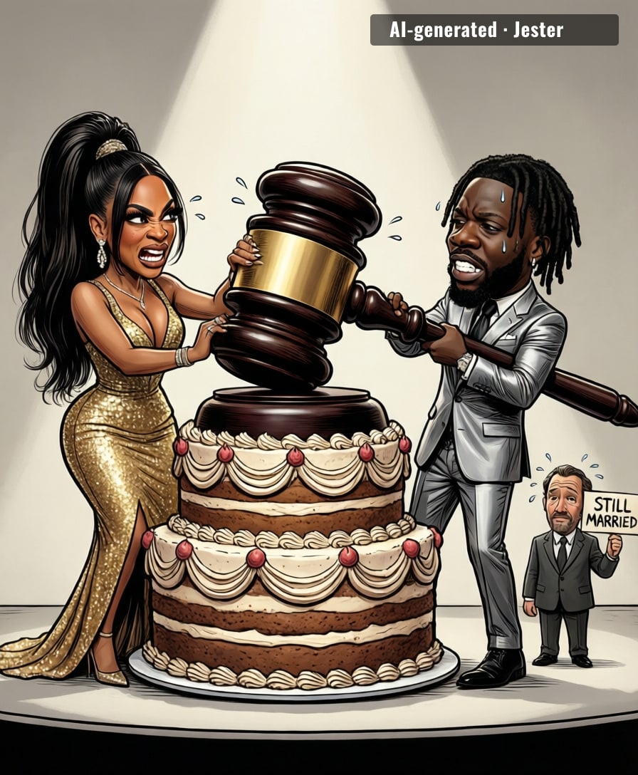 Their divorce lawyer must be billing by the birthday party.