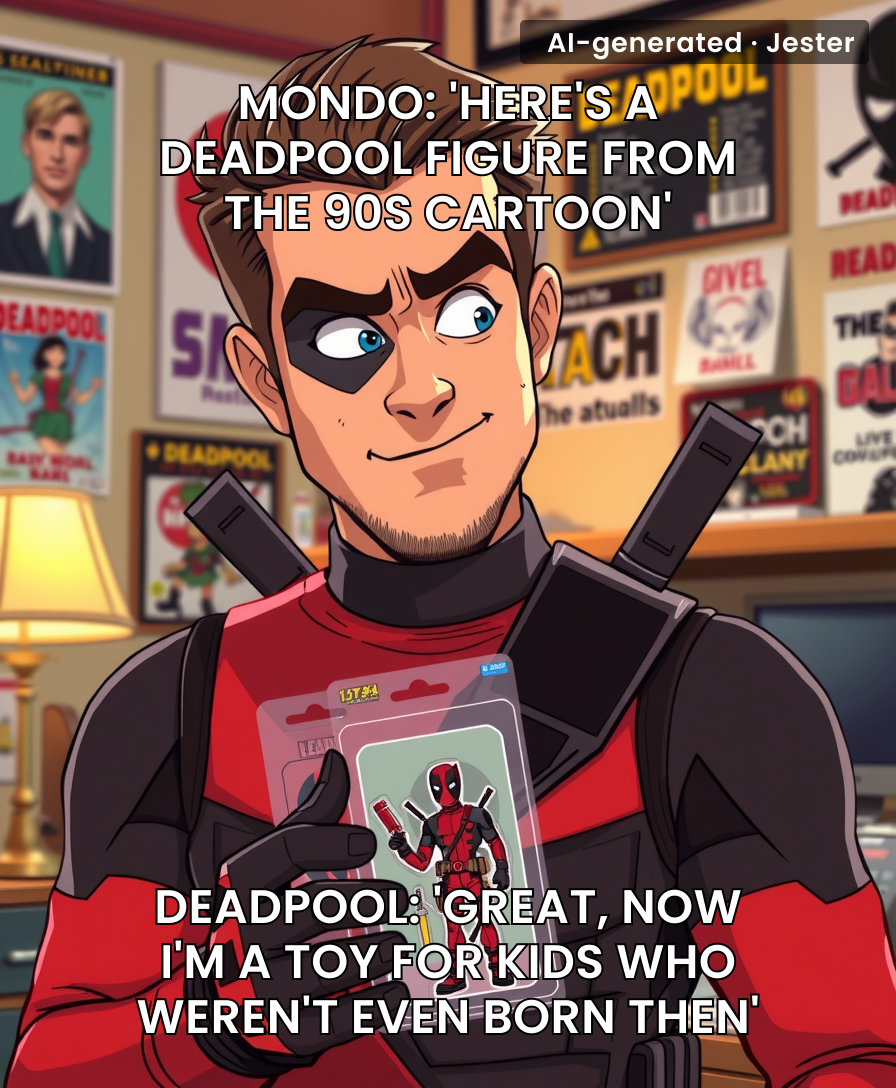 Mondo's Deadpool figure: finally a way to spend $250 on a toy that's already past its prime.
