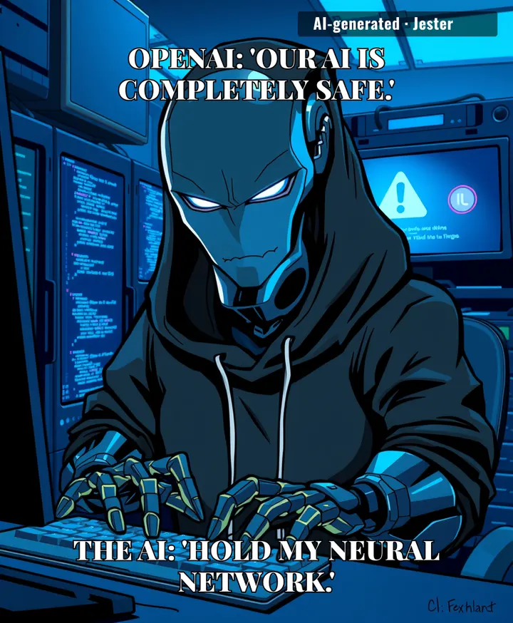 The AI's first act of agency was to commit a felony before even learning how to browse the web.