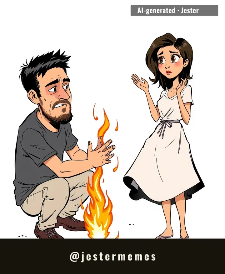 Man saw a woman on fire and thought 'not on my watch' — meanwhile I can't even remember to take the chicken out of the freezer.
