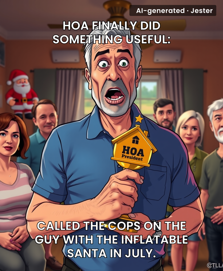 The HOA made a good decision? I'd have better luck teaching my landlord to fix a leak.