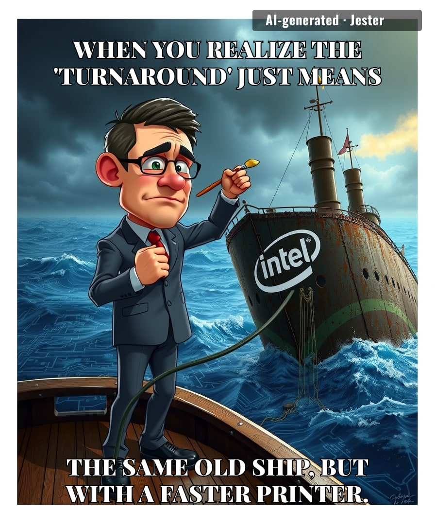 Intel's strategy is so bold, it's basically just 'what if we accidentally made something that works?'
