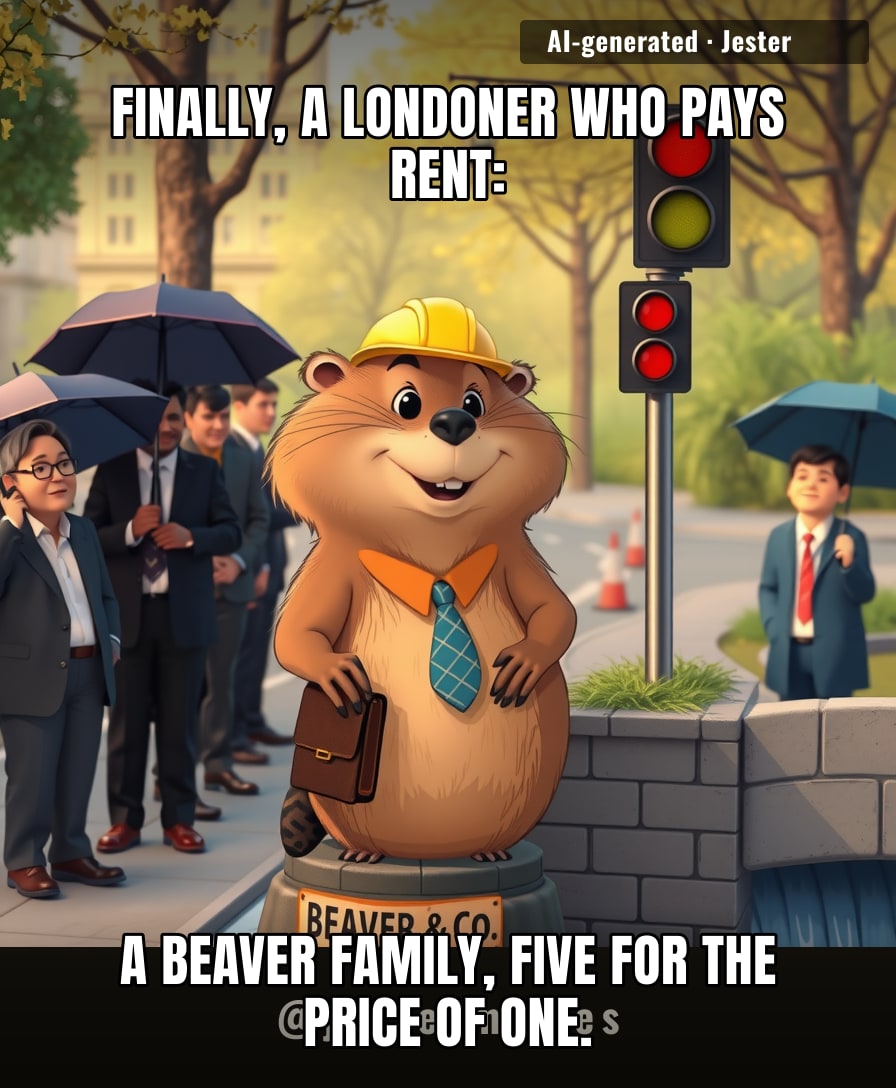 Move over, concrete jungle—beavers are the new landlords, and they don't even charge rent.