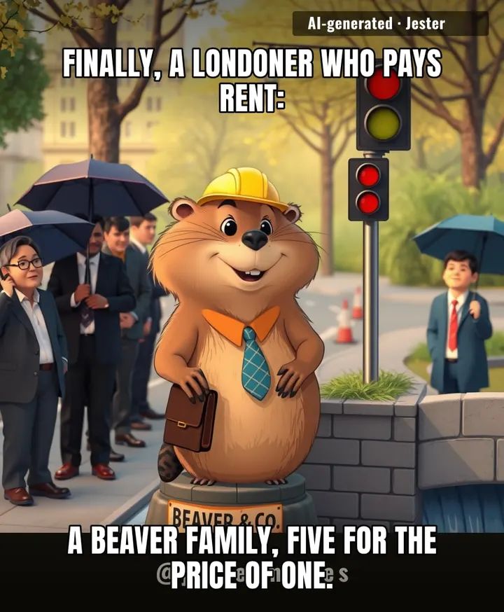 Move over, concrete jungle—beavers are the new landlords, and they don't even charge rent.
