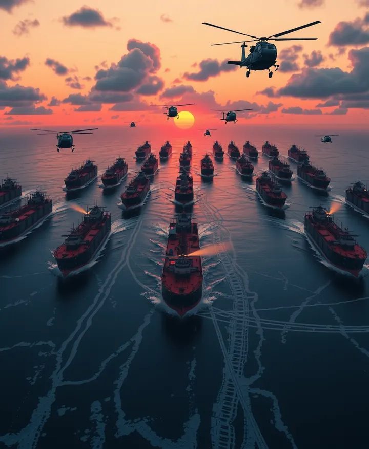 SEVEN NIGHTS OF STRIKES. ONE MISSING SOLDIER. STRAIT OF HORMUZ: FROZEN.