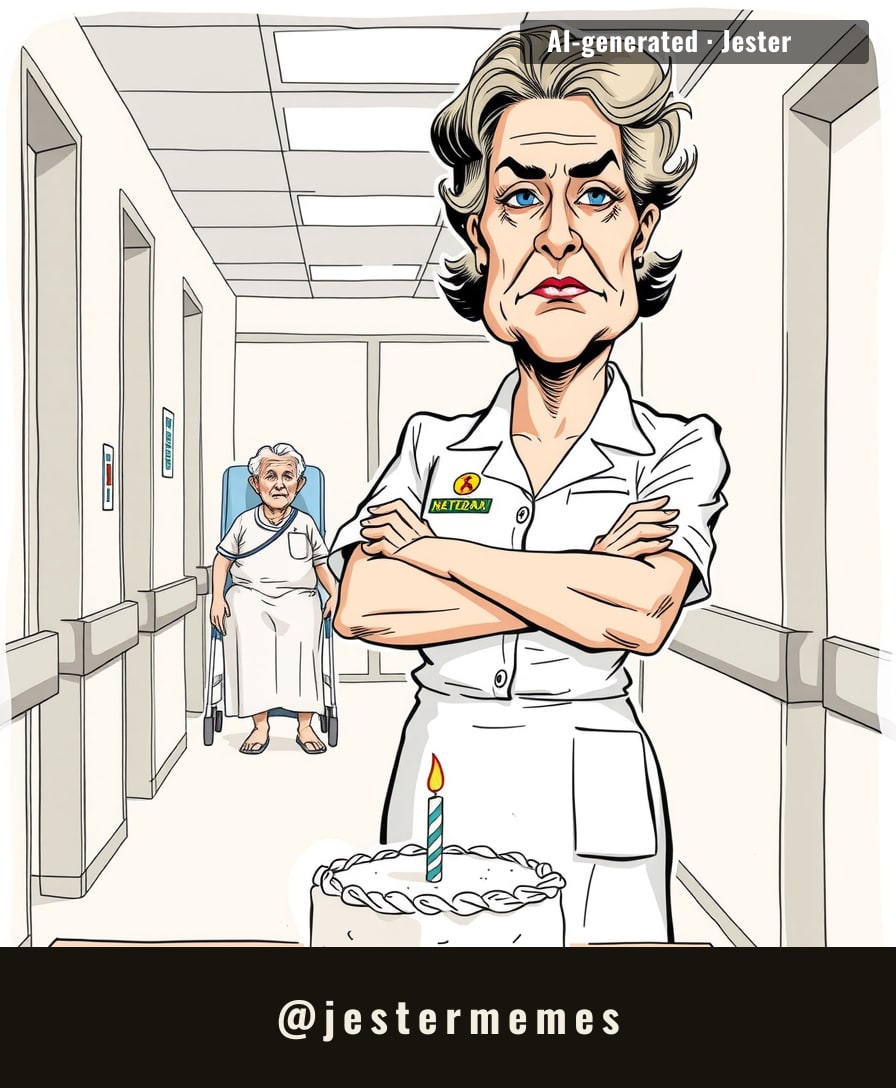 Care so strict it makes the Geneva Convention look like a birthday party.
