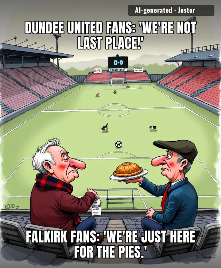 Falkirk's away-day plan is just hoping the pie stall outlasts the opposition's defence.