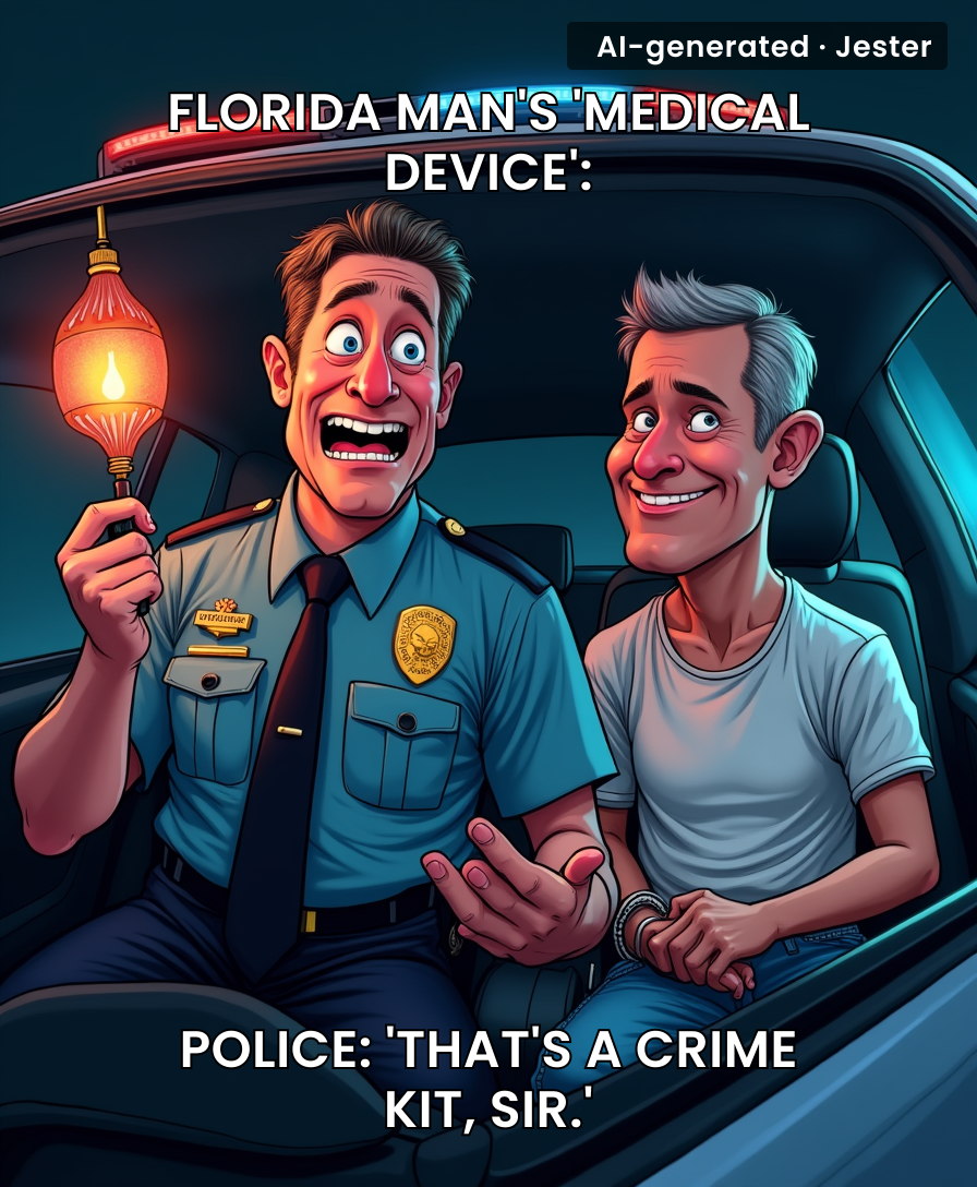 The Whizzinator was supposed to be a secret weapon for a drug test, but it ended up being the star of a police training video instead.