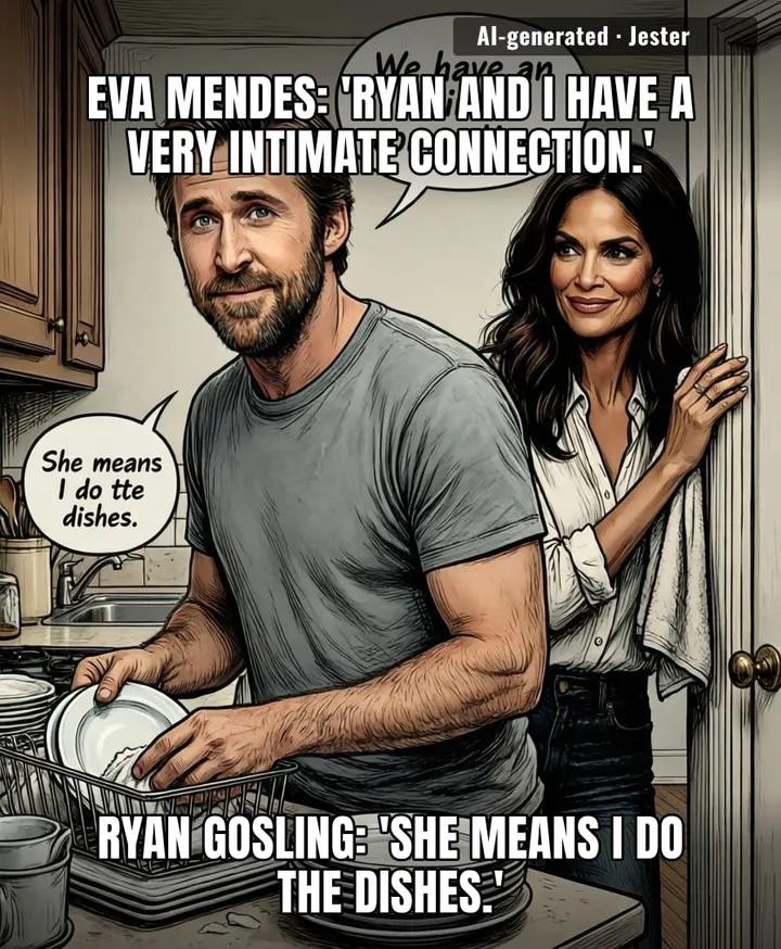 The only intimate confession here is that Ryan Gosling actually talks to her, unlike the rest of us who just stare at his abs.