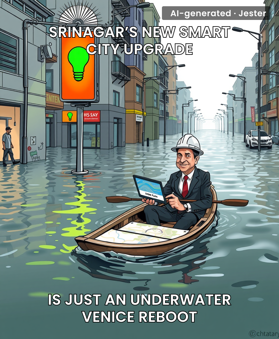 Admin calling a city smart while it needs a submarine to commute is the ultimate commitment to gaslighting.