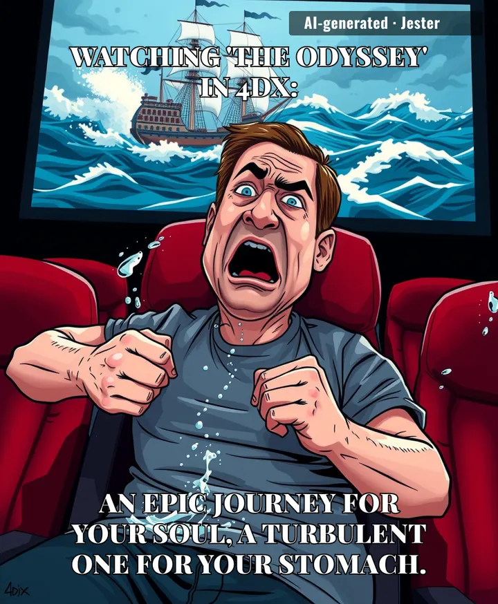 Nothing says 'cinematic masterpiece' like wondering if you'll make it to act three without losing your popcorn.