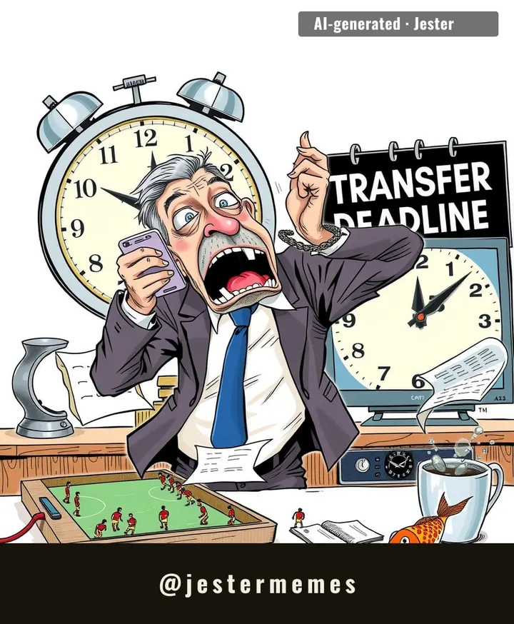 Deadline day is just billionaires playing fantasy football with other people's money, and we're all refreshing Twitter like it's our own transfer.