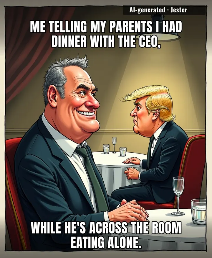 Nothing builds local political credibility quite like being the guy at the restaurant that the waiter refuses to acknowledge.