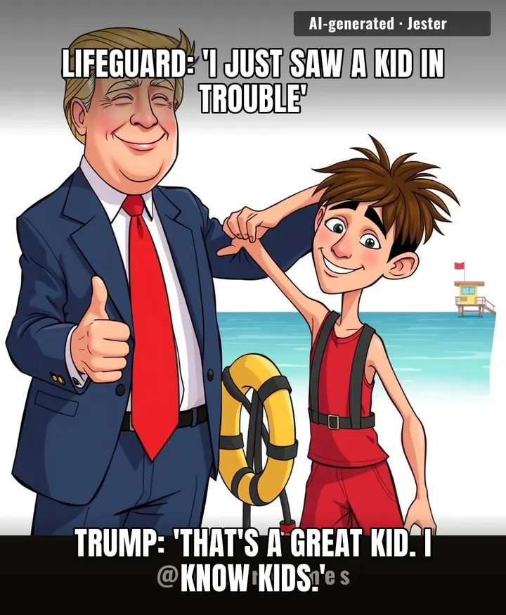 Rescuing a drowning child: 90 seconds. Getting a thumbs-up from a president: also 90 seconds.