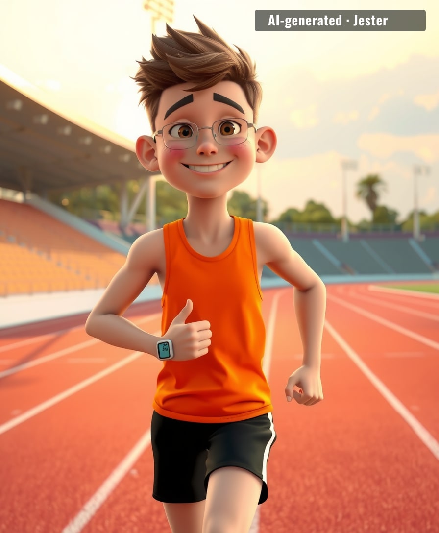 He turned a pancreas glitch into a gold-medal mindset.