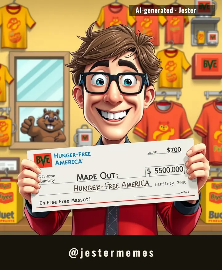 A comedian's merch store made half a million dollars for charity, and the only thing threatened is Buc-ee's ego.