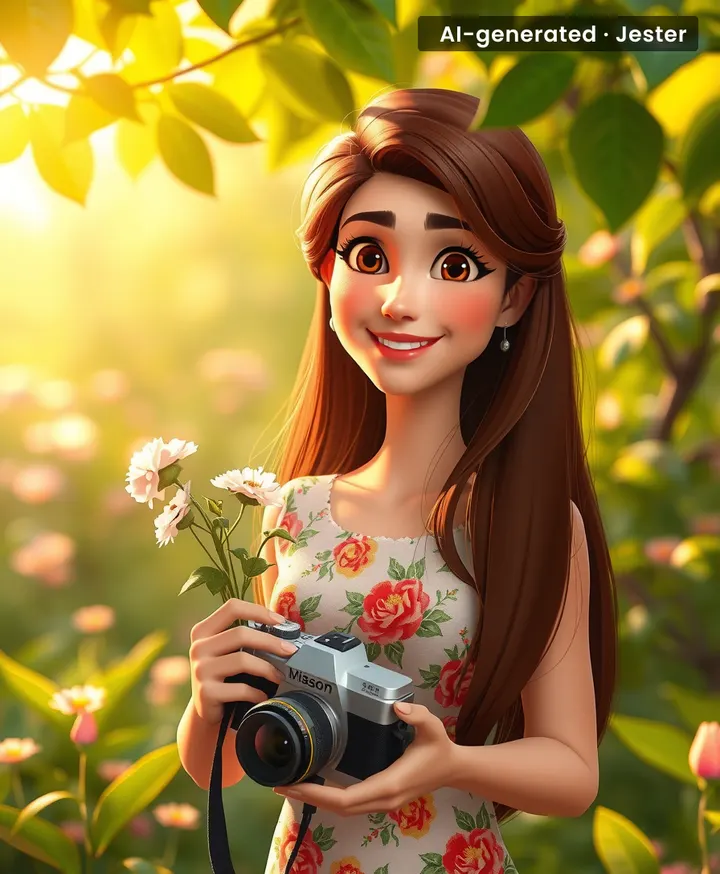 Forget the crown jewels — the camera lens was her real treasure during treatment.