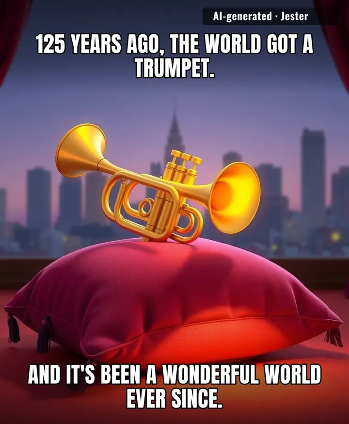 Louis Armstrong was born poor, died rich, and never hurt anyone—meanwhile, I've stubbed my toe and held a grudge for a week.