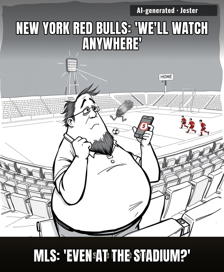 The Red Bulls could broadcast from my fridge and I'd still find a way to miss the goal.