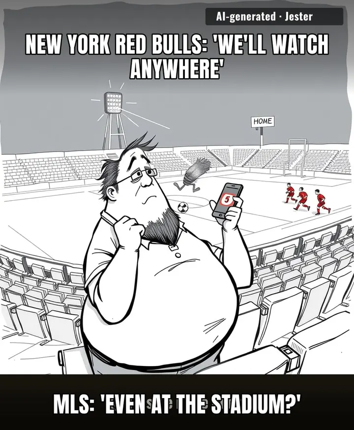 The Red Bulls could broadcast from my fridge and I'd still find a way to miss the goal.