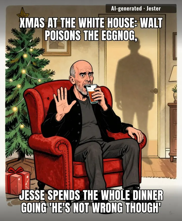 fans would watch a Breaking Bad Christmas special, and that's the actual indictment here