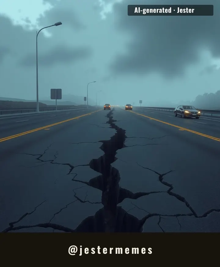 A closed artery in the region's road network leaves thousands in limbo.