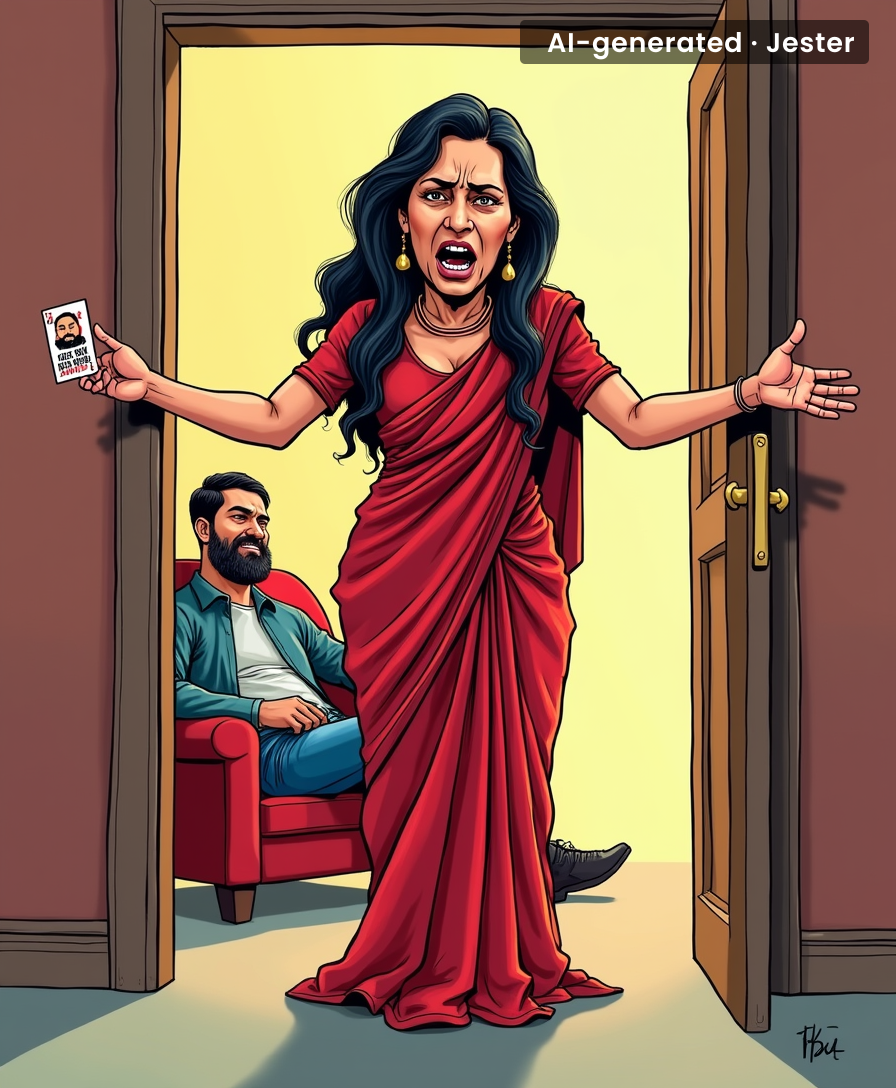 Kamya Punjabi's shocked Pikachu face at a wildcard entry is the most scripted moment on a show full of scripted moments.